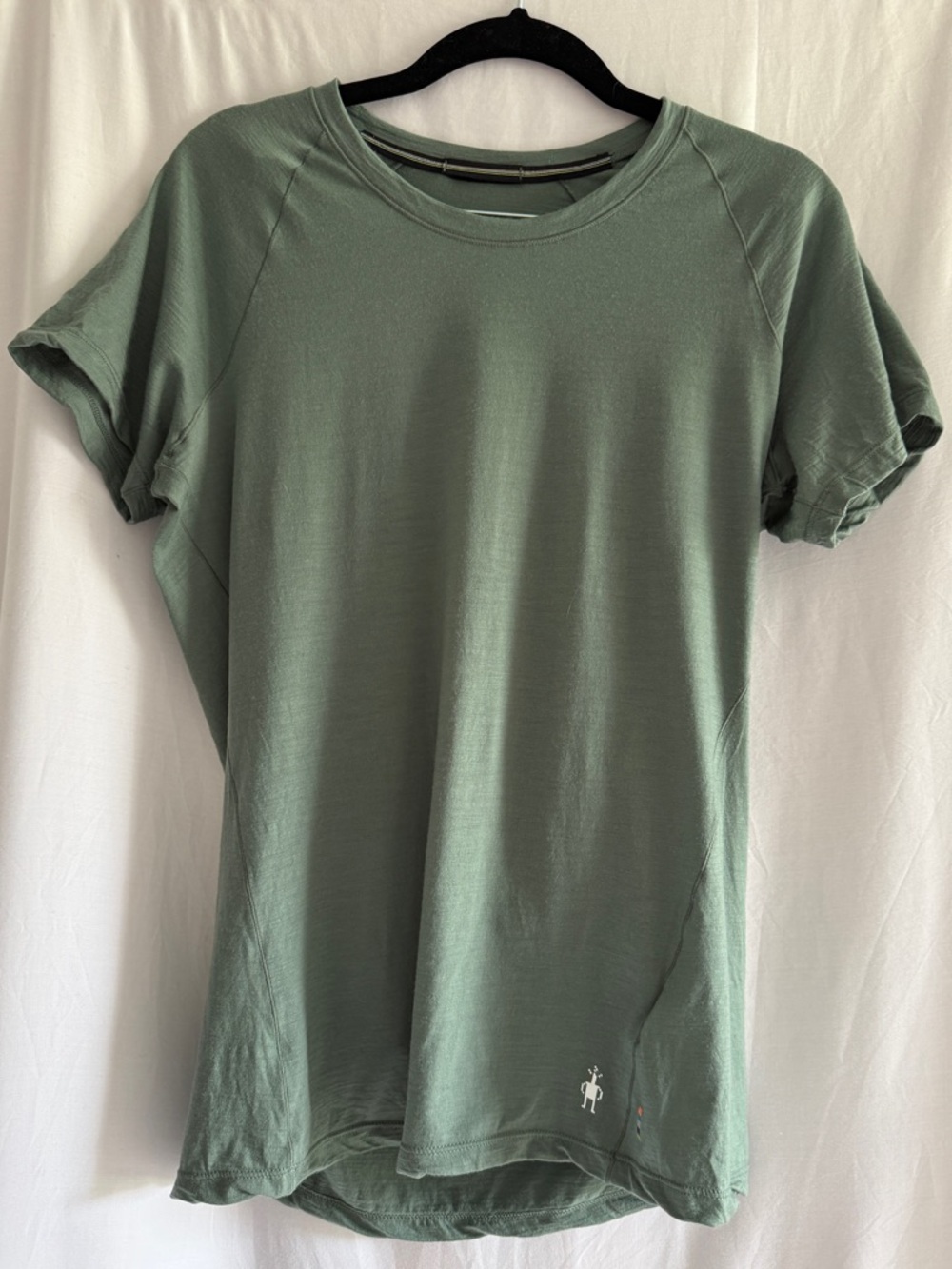 Smartwool Women's Sage Green Crew Neck Short Sleeve Tee